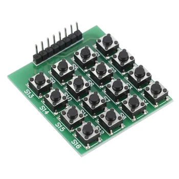 1 KS 4X4 Matice Klávesnice, Mikro Spínač, 16 Klíče, Single-chip Počítač, Externí Rozšiřující Modul Klávesnice