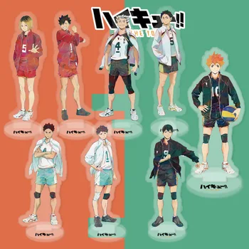 1 Ks New Japan Anime Haikyuu!! Akrylové Stolní Stojan Model Volejbal Teenagery Akční Obrázek Držáku Desky Hračky Kolekce Dárek