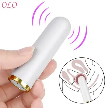 10 Frekvence Výkonný Mini Bullet Vibrátor, USB nabíjecí G-bod, Bradavky, Klitoris Stimulátor Sexuální Hračky pro Ženy, Ženské Masturbátor
