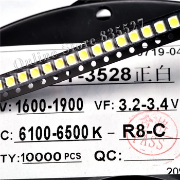 1000ks 1210 3528 SMD LED studená bílá / teplá bílá / přírodní bílá / červená / modrá / zelená / žlutá / RGB světlo emitující korálky