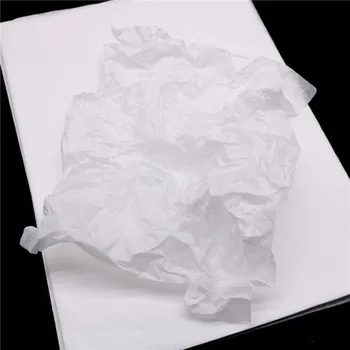 100sheets/balení A4 Bílý kopírovací Papír Voskovaný Papír, Krabice od bot, Ovoce Vlhkost Absorbovat Papíru pro Oděvní Mezivrstva Podložka Hardware Antikorozní