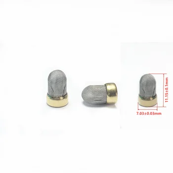 200pieces Kovové Mikro Filtr Měď průměr kroužku 7.03 mm pro Vstřikovače Paliva, Sady pro Opravy(AY-F51016)