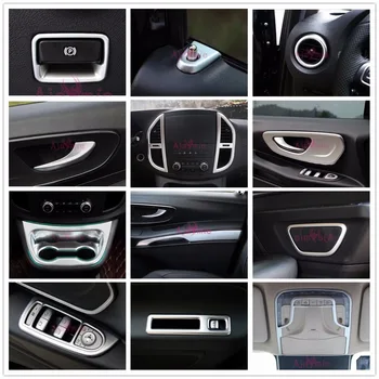2014-2017 Interiér Palubní deska Zásuvky Překrytí Dveří Audio Rukojeť Držák Krycí Panel Pro Mercedes Benz Vito W447 Příslušenství
