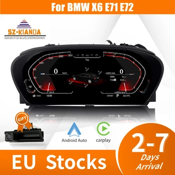 2022 Nejnovější Originální Auto Digitální Kazetové Přístroje pro BMW X6 E71 E72 LCD Panelu Monitoru