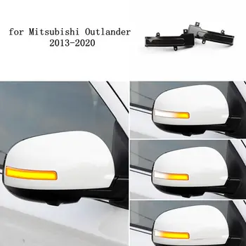 2Pieces Opakovač Boční Křídlo Zrcadlo, Lampa LED Dynamický směrová Světla Pro Mitsubishi ASX Outlander Sport na období 2014-2020 Lancer 2016