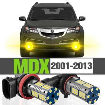 2x LED Mlhové Světlo Příslušenství Lampa Pro Acura MDX 2001-2013 2002 2003 2004 2005 2006 2007 2008 2009 2010 2011 2012