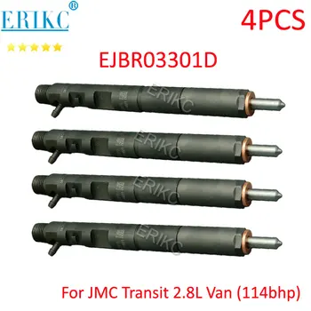 4KS Dieselových Trysek EJBR03301D Euro 3 Common Rail Injector R03301D Pro Delphi JMC Tranzitní 4JB1TCI Náhradních Dílů 3301d JX4932LQ3