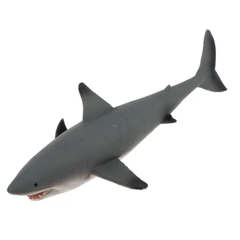 7.3 palcový Plastové Carcharias Žralok Figurka Realistické Zvířecí figurka Hračky pro Děti, Batolata