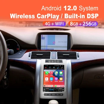Android 12.0 8+256G Pro Acura RL 3.5 RL Honda Legend KB1 KB2 2004-2012 Auto Multimediální Přehrávač, Stereo Autoaduio hlavní Jednotka GPS Navi