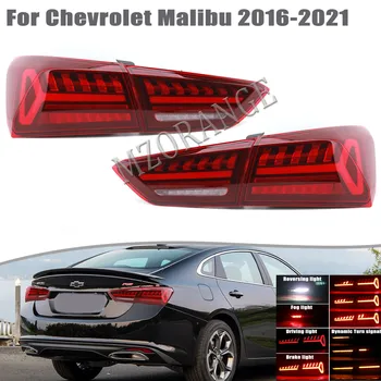 Auto LED zadní Světlo Pro Chevrolet Malibu 2016 - 2021 Mlhového Světlometu, Dynamická blinkr Reverzní Brzdové Světlo Auto Příslušenství
