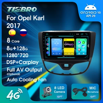 Autorádio Pro Opel Karl Pro Opel Vinfast 2017 2 Din Android10 Rádio GPS Navigace Android Stereo Receiver Auto Multimediální Přehrávač