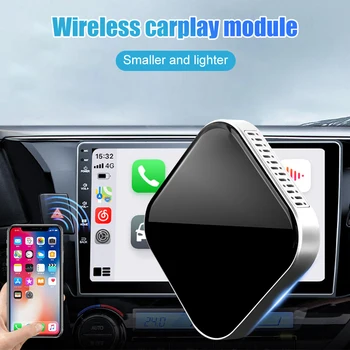Bezdrátové Auto Auto CarPlay Adaptér Drátové k Bezdrátové CarPlay Dongle Připojení pro iPhone, Multimediální Přehrávač