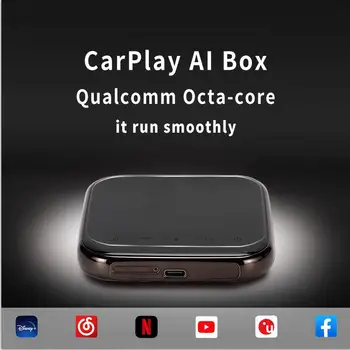 Carplay Ai Box Bezdrátové Carplay Android Box Car Multimedia Player 4+64G Plug Play pro Apple Carplay Audio Volvo Ford Benz, VW