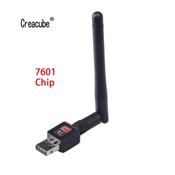 Creacube 2.4 G USB Wi-fi Adaptér 150Mbps Wi-fi Přijímač Dongle Bezdrátová Síťová Karta 802.11 b/n/g Wifi, Ethernet MT 7601 Pro PC