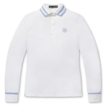 Dámské Golfové Polo Košile Sportovní Atletické Tenis Košile Topy Fitness Cvičení T-Shirt s Knoflíky