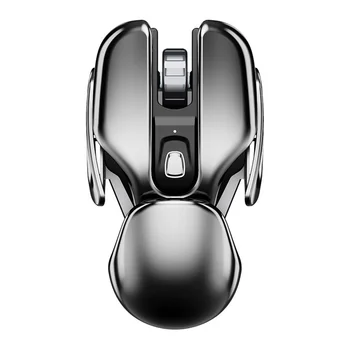 Ergonomická Bezdrátová Herní Mouse2.4G 1600 DPI USB Počítače Gamer Myši Rak Tvar Mute Myš Pro Notebook PC Gamer