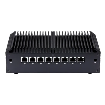 Intel I225 B3 Mini 8 Port 2500 Mb / s Síť Gigabit Router Rychle, RJ45 Ethernet,Core I7 10810U, I5 10210U,I3 10110U