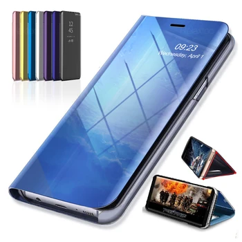 Inteligentní Zrcadlo Magnetický Flip Pouzdro Pro Samsung Galaxy A53 5G A73 A33 A23 A13 4G 2022 Sumsung 53 33 73 13 23 Stand Kryt Fundas