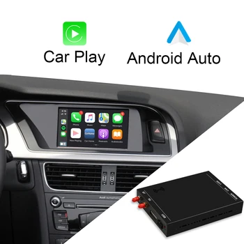 ISUDAR Bezdrátové Carplay Okno Pro AUDI A1 A3 A4 A5 A6 A8 S5 Q3 Q5 Q7 MMI 2G 3G RMC MIB Systému Pro Apple Android Auto Video Modul