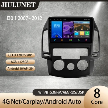 JIULUNET Pro Hyundai i30 1 FD 2007 - 2012 Carplay Ai Hlas autorádio Multimediální Video Přehrávač, GPS Navigace Android Auto 2 Din