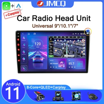 JMCQ 2din Android Univerzální Auto Rádio Multimediální Přehrávač Videa 4G přehrávač DSP GPS Navigaion 9/10