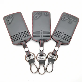 Karty Klíč, Kožené Pouzdro Kryt Pro Mazda 2 3 5 Premacy Mazdu 6 8 RX8 MX5 M8 CX-7 CX-9 Verisa MPV 2/3/4 Tlačítka Dálkového Protector Fob