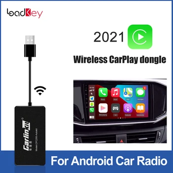 LoadKey & Carlinkit Bezdrátové CarPlay Android Auto Adaptér Rádio Dongle pro upravit Android Screen Auto Ariplay Smart Link IOS14