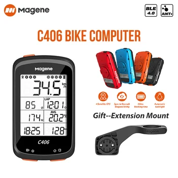 Magene C406 cyklocomputer Vodotěsné GPS, Bezdrátové Inteligentní Horské Silniční Kolo Monitoringu Stopwatchring Cyklistika Data APLIKACE