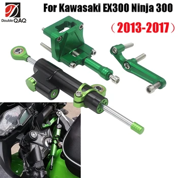 Motocykl Tlumič Řízení Stabilizátor Montážní Sada Držák Podporu Pro Kawasaki EX300 Ninja300 Ninja 300R 2013-2017