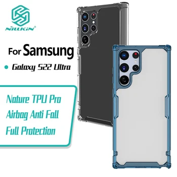 Nillkin Nature TPU Pouzdro Pro Pro Samsung Galaxy S22 Ultra Plus A73 A53 Tenké Průhledné Nárazuvzdorné Měkký Kryt Telefonu Lehký