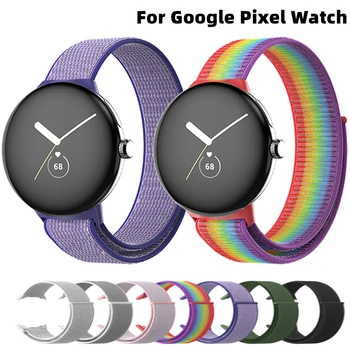 Nylonový Popruh pro Google Pixel Watch Sport Band pro Pixel Hodinky Smartwatch náramek Náramek Náhradní Watchband Příslušenství