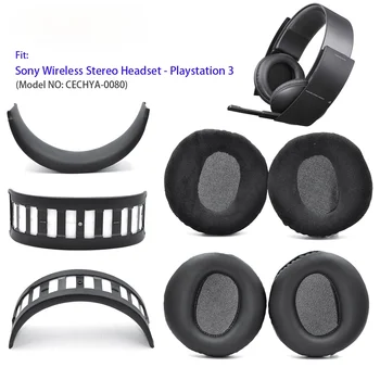 Náušníky Náušníky Polštář Chrániče uší S Čelenkou pro Sony PS3 Wireless Stereo Headset Playstation 3 ( CECHYA-0080)