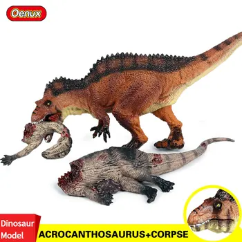 Oenux Savage Jurský Acrocanthosaurus Dinosaurus Zvířat, Akční Figurky T-Rex Mrtvola PVC Model Brinquedo Sbírku Hraček Pro Děti