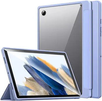 Pouzdro Pro Samsung Galaxy Tab A8 10.5 Inch 2022 (SM-X200/SM-X205/SM-X207), Tablet Případě, Průhledný Zadní Kryt s Auto-Wake