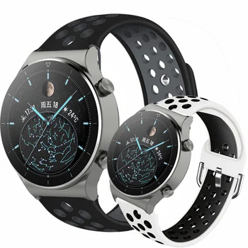 Pro GT2 Pro Řemínek Silikon pásek na hodinky pro Huawei Watch GT 2 GT 46mm /GT 2e /ČEST Magic Band Sportovní Náramek Náramek 22MM Correa