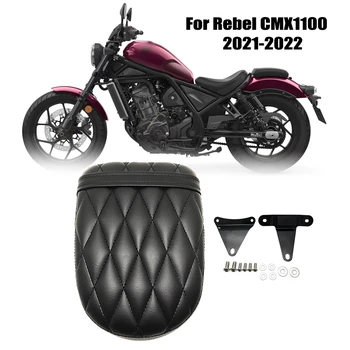 Pro Honda Rebel CMX1100 Sedáku CMX 1100 2021 2022 Motocykl Syntetická Kůže, Zadní Spolujezdec, Sedák Sedle Pad