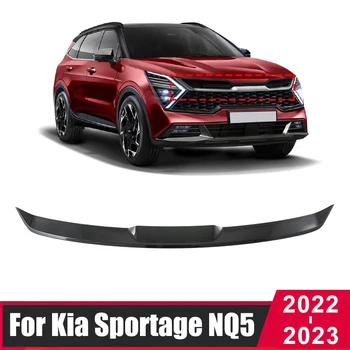Pro Kia Sportage NQ5 2022 2023 Vysoce kvalitní ABS Uhlíkových Vláken Přední Mřížka Dekorativní Proužky Anti-scratch pro Ochranu Car styling