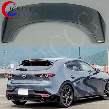 Pro Mazda 3 Axela Hatchback 2020 Car Styling FRP Uhlíkových Vláken, Zadní Spoiler Křídlo Ocas Víko Kufru Kryt Auto Dekorace