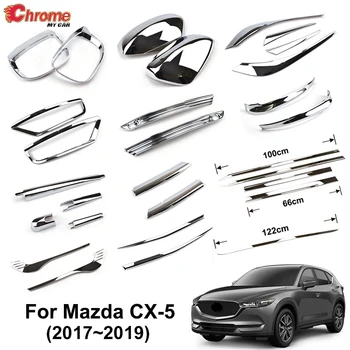 Pro Mazda CX-5 CX5 KF 2017 2018 2019 2020 2021 Chrome Zadní Kufr zadní Světlo Tělo Lišty Lišta Krycí Lišta Dekorace Car Styling
