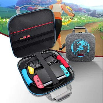Pro Nintendo Spínač Fitness Ring Deluxe Skladování Taška Přenosná Případě Prsten Cestovní Taška Pro Nintendo Switch Herní Konzole Box
