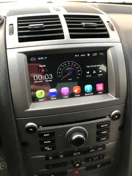 Pro Peugeot 407 2004-2010 Android 11.0 4+64GB autorádio Carplay Dotykový Displej Autoradio DSP DVD Multimediální Přehrávač, GPS Navigace