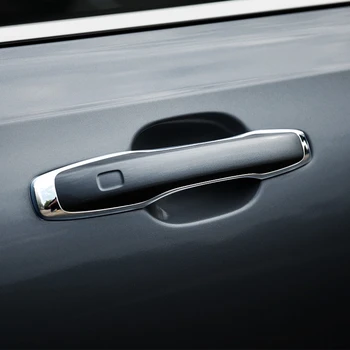 Pro Volvo XC60 XC90 S90 2018 2019 ABS Chrome Auto kliky Dveří nálepka kryt čalounění car styling Příslušenství 4ks