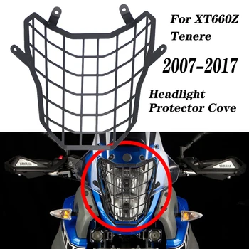 Pro Yamaha XT660Z XT 660Z 660 Z XT660 Z Tenere Světlomet Kryt Guard Chránič Head Light Lampa Ochrana Motocyklu Příslušenství