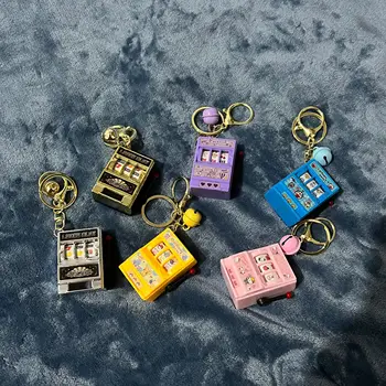 Přívěsky Hračky Štěstí Jackpot Mini Hra Ovoce Stroj, Automat Keyholder Arcade Kroužek Na Klíče Casino Přívěsek Bag Kouzlo Příslušenství