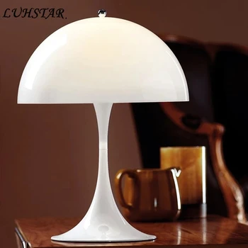 Restaurace bílá stolní lampa dobíjecí LED dotykový přepínač stolní lampa nastavitelný jas hotel ložnice noční stolní lampy