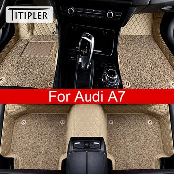 TITIPLER Auto Koberečky Pro Audi A7 Nohy Coche Příslušenství Auto Koberce