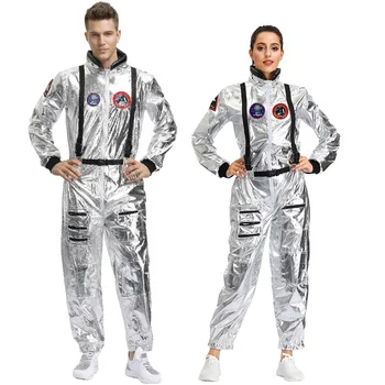 Umorden Fantasia Pár Kosmonaut Astronaut Kostýmy Cosplay Oblek pro Ženy, Muže Halloween Purim Karneval, Párty, Maškarní