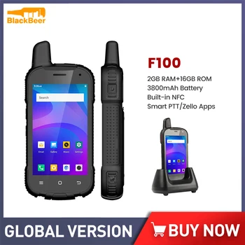 UNIWA F100 Android 10 Smartphone 4.0 Inch 2G RAM 16G ROM MobilePhone SC9863A Mobil 3800mAh 4G Walkie Talkie O Zello PTT NFC