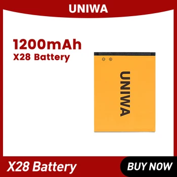 UNIWA X28 Mobilní Telefon Baterie 1200Mah