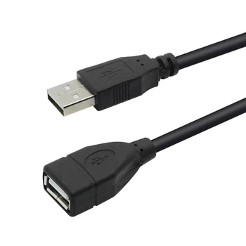 USB 2.0 Kabel Samec Samice Dat Sync USB 2.0 Extender Kabel Prodlužovací Kabel Prodlužovací Kabel USB Super Rychlost 80/150cm